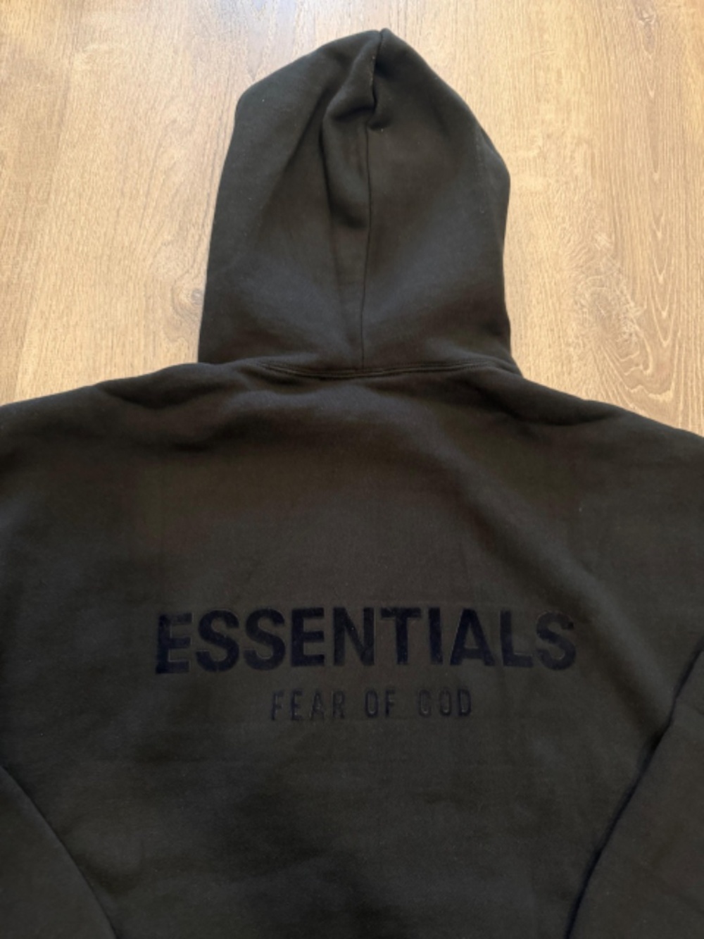 Fear of God Essentials Hoodie in Black - Picture 2 of 15